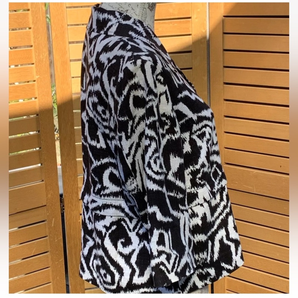 Pendleton Linen Blend Blazer Jacket Button Front … - image 2